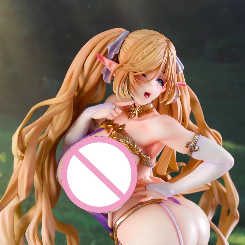 Anime Figure Elf Village 14th Villager Tiana Pvc Model Collectible Decoration For Desktop Car Computer Case Ornament