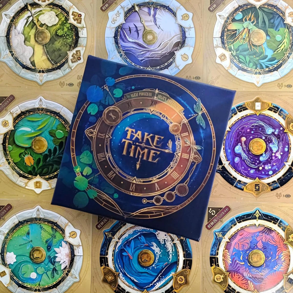 Take Time Cooperative Board Game - Happy Party Night Card Game, Strategy Planning Game Ages 14+ 2-4 Players 30 Min