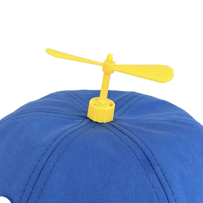 Doraemons Bamboo Dragonfly Sun Cap Cartoon Helicopter Propeller Adventure Hat Adjustable Snapback Hat Baseball Cap Gifts