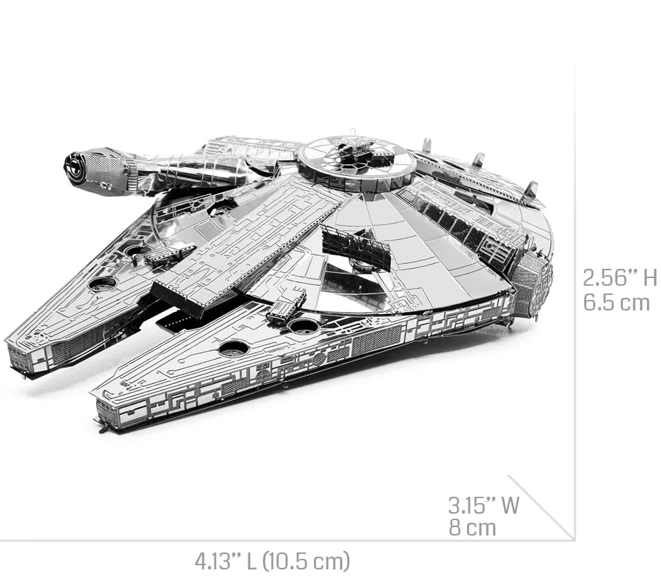 Millennium Falcon 3D metal puzzle kit DIY Laser Cut puzzle puzzle children puzzle toys