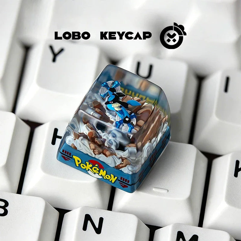 Pokemon Drip Glue Keycap Resin Keycap For Mechanical Keyboard Artisan Customized Keyboard Accessory