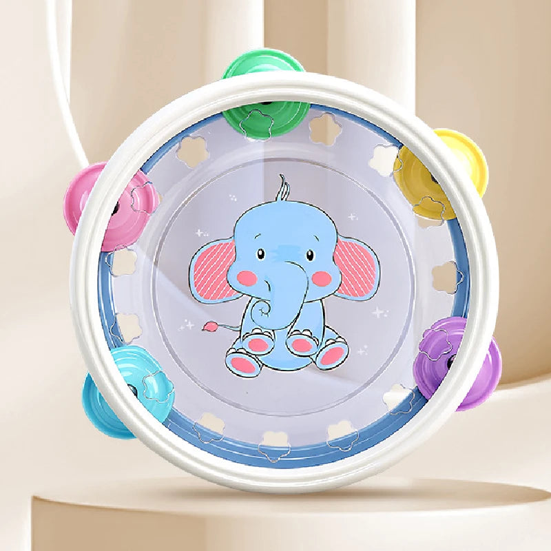 Baby toys, hand-held drums, percussion instruments, baby hand-held tambourines