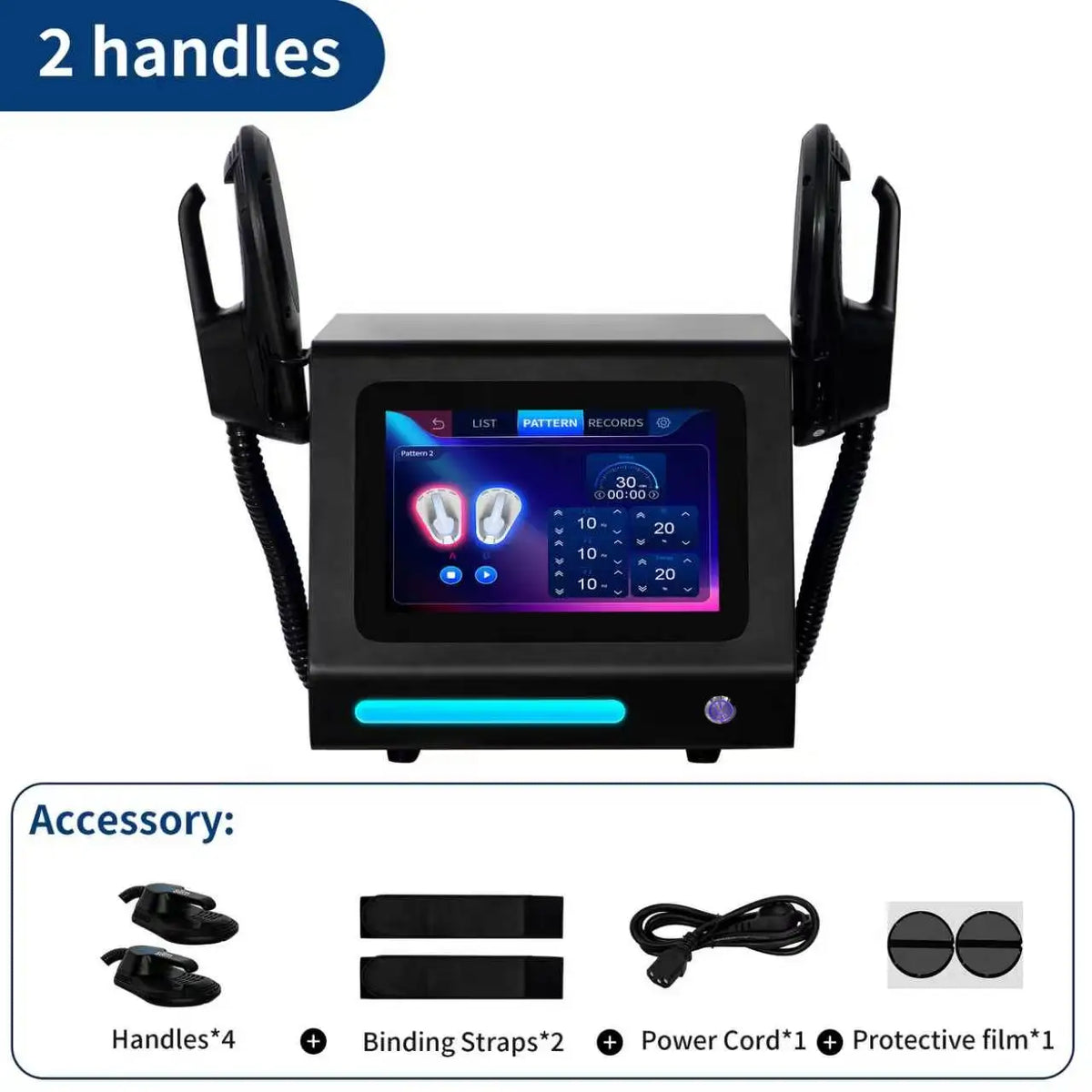 HI‑EMT Electromagnetic Muscle Stimulator MYOslim Machine Body Sculpt Butt Lifting Skin Tightening Beauty Device