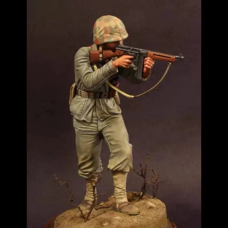 1/16 Scale Doll Resin Model Kit - US Soldier (Without Base) - Unassembled and Unpainted - 578R