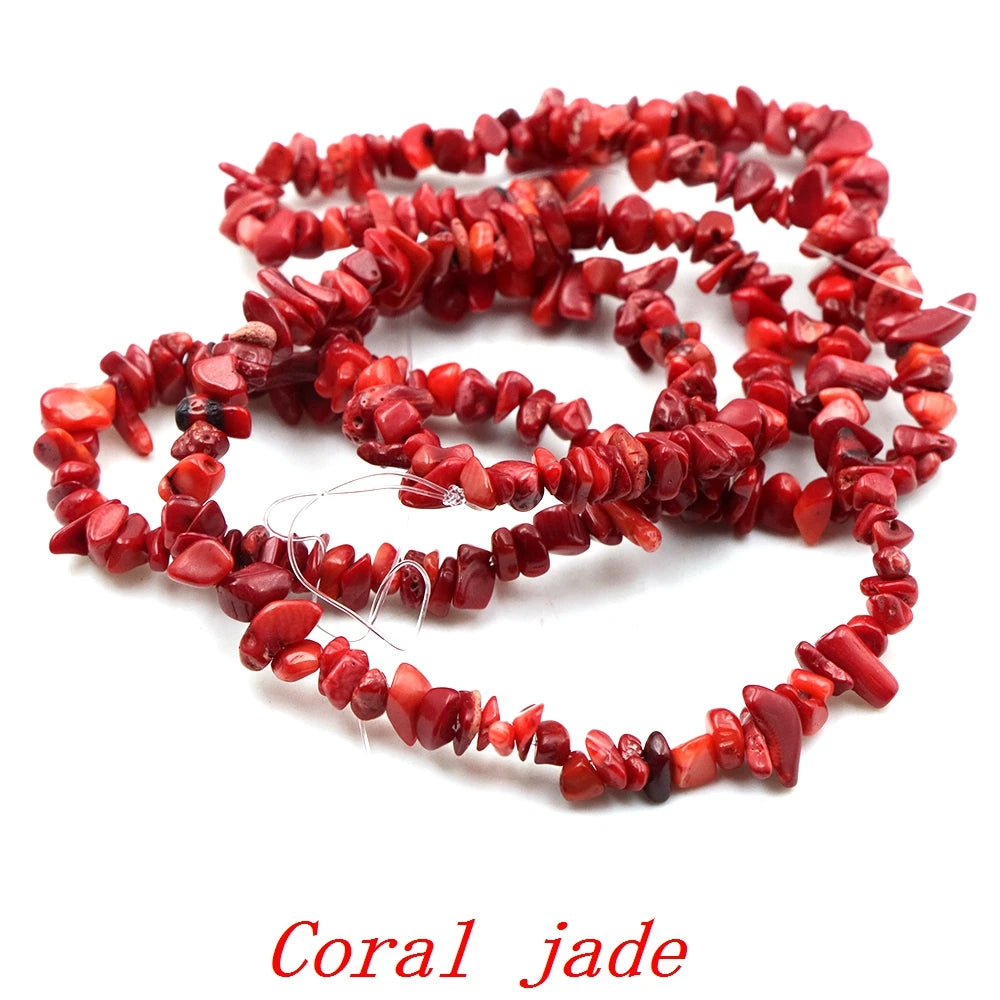 5-8mm Natural Irregular Lilac Lepidolite Stone Beads Gravel Chips Loose Spacer Beads for Jewelry Making DIY Bracelet Necklace