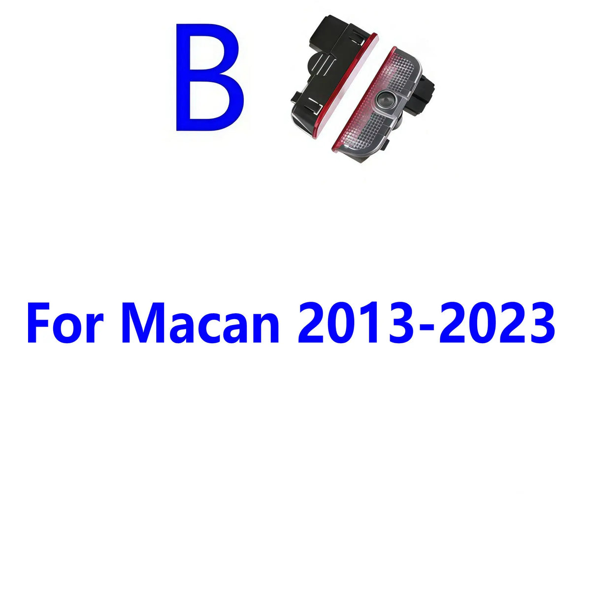 HD 2Pcs For Porsche Macan 95b 1 2 3 GTS S LED Car Door Projector Welcome Light 2013-2026 2025 2024 2023 2019 2018 2017 2016