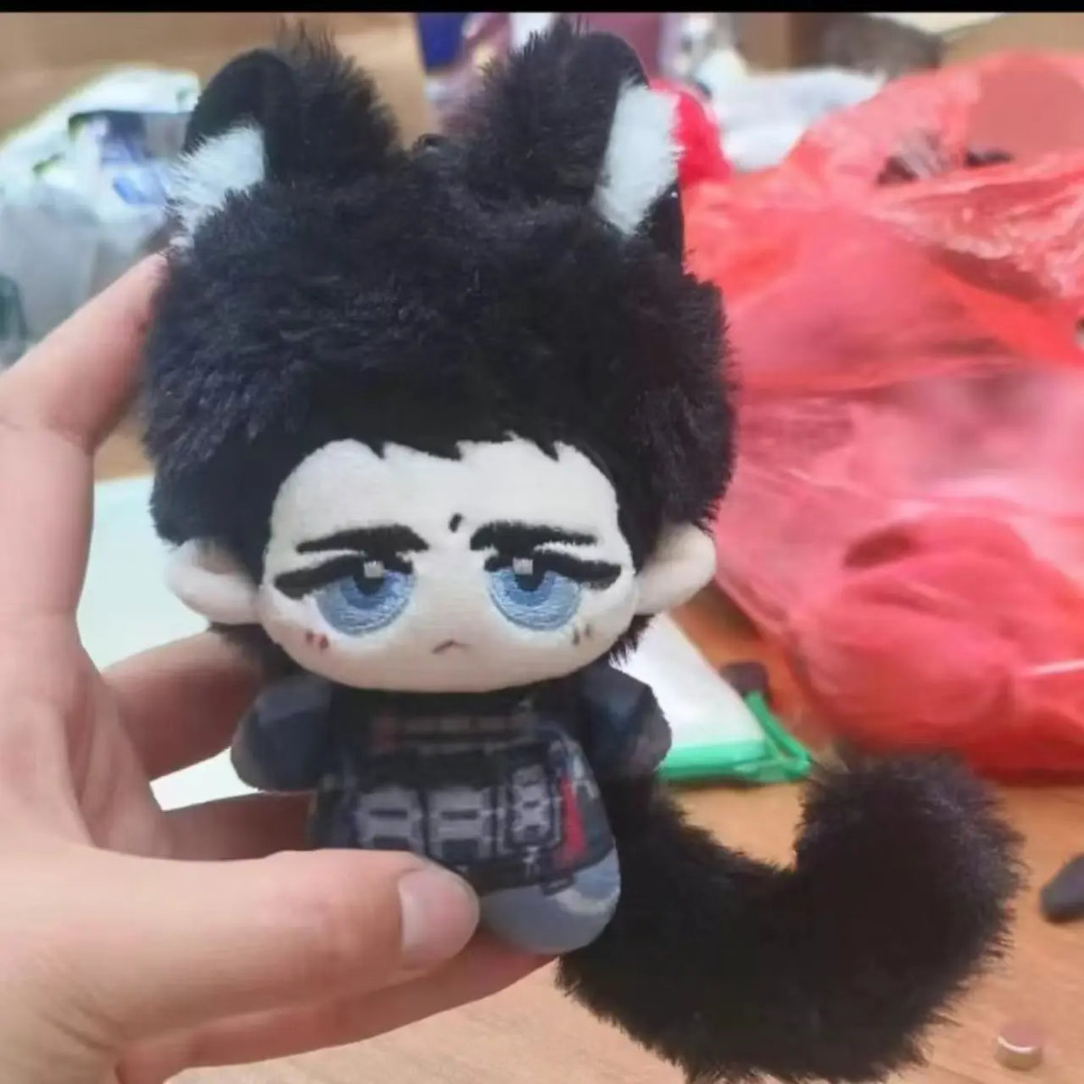 2026 New Hot Call of Duty Soap Cosplay Attribute 10cm Cotton Doll Cute Same Style Keegan Doll