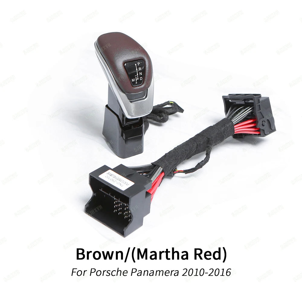For Porsche 2008-2016 Panamera 970 Car Interior Modification Upgrade Gear Head Shift Lever Control Lever