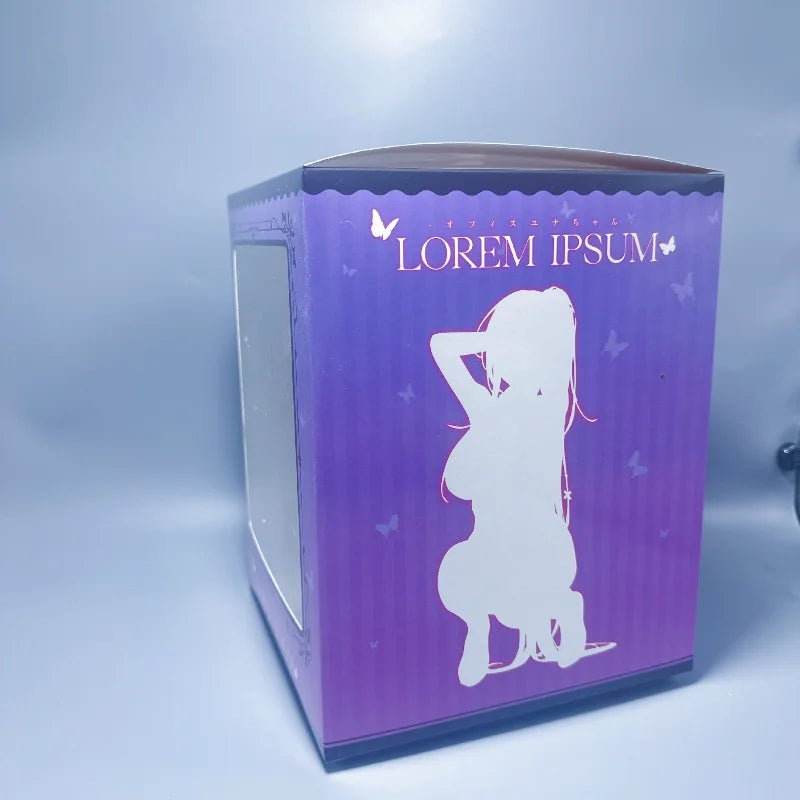 Yuna sauce beautiful girl squatting cute animation GK model statue tide play figure gift ornament in the spot office