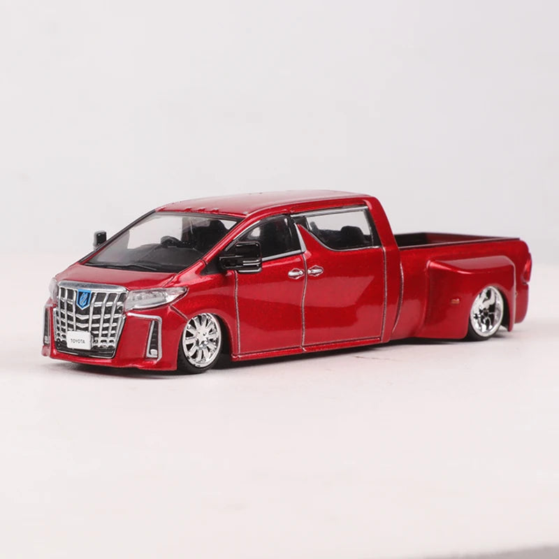 GCD 1:64 NATS Alphard Super Dually Alloy Model Car