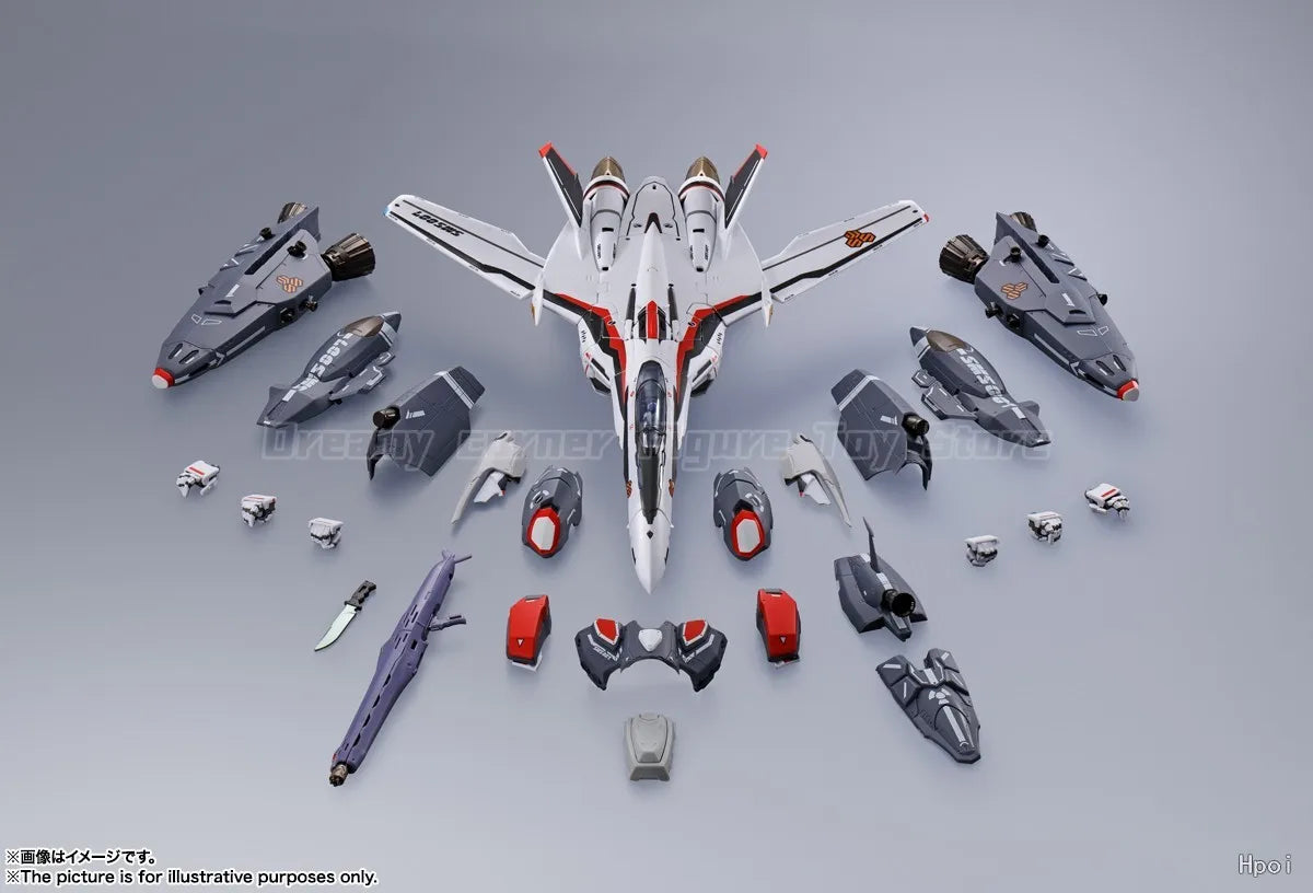 【In Stock】BANDAI DX Chogokin VF-25F Macross F Super Messiah Valkyrie Finished Mecha