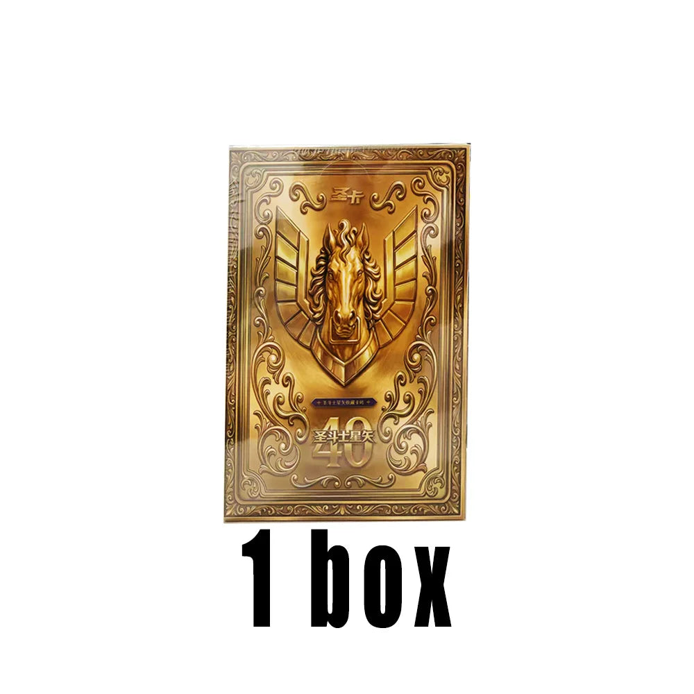 Saint Seiya Anime Trading Cards 40th Anniversary Commemorative Series Featuring Athena Shiryu Hyoga Character Collectible Hobby