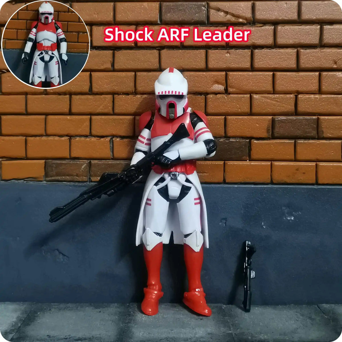 Star Wars 3.75 Inch Trooper 1/18 Shock Coruscant Guard Kamino Clone Sergeant Hound Fox Action Figure Toys Model Loose
