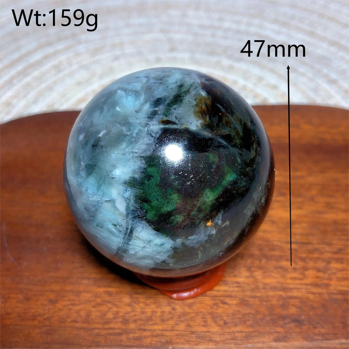 Natural Crystal Phlogopite Golden Flashy Mica Sphere Painting Gemstones Mineral Energy Reiki Home Decorations Gift