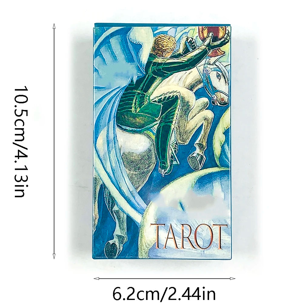 Spanish Version Tarot Cards Crowley Thoth With Egyptian Symbolism, Qabalistic & Astrological Insights For Divination Cards Game
