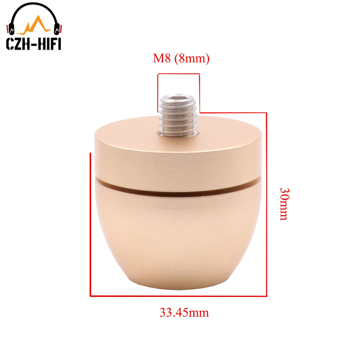 1pc Speaker Isolation FE Stand Base Feet Amplifier Chassis Shock Turntable Beads Anti Absorber Foot Pad Subwoofer DAC CD Radio