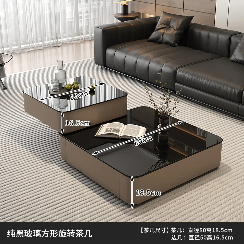 Minimalist Aesthetic Coffee Table French Trendy Elegant Organizer Drawer Coffee Table Cool Eclectic Table Basse Salon Furniture