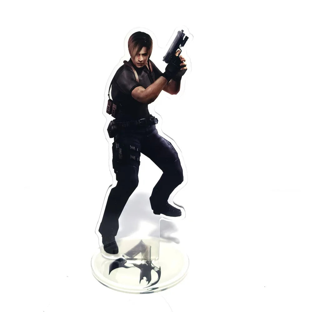 HOT RE4 Resident Evil 4 Evil Castle 4 Reset version of the game surrounding acrylic wholesale display Model Christmas Gift key c