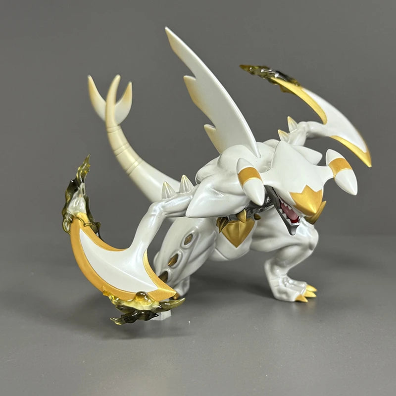 Mega Garchomp Shiny 1/20 Scale PokéMon Anime Game Figure Desktop Ornament Model Toy Anime Game Peripherals