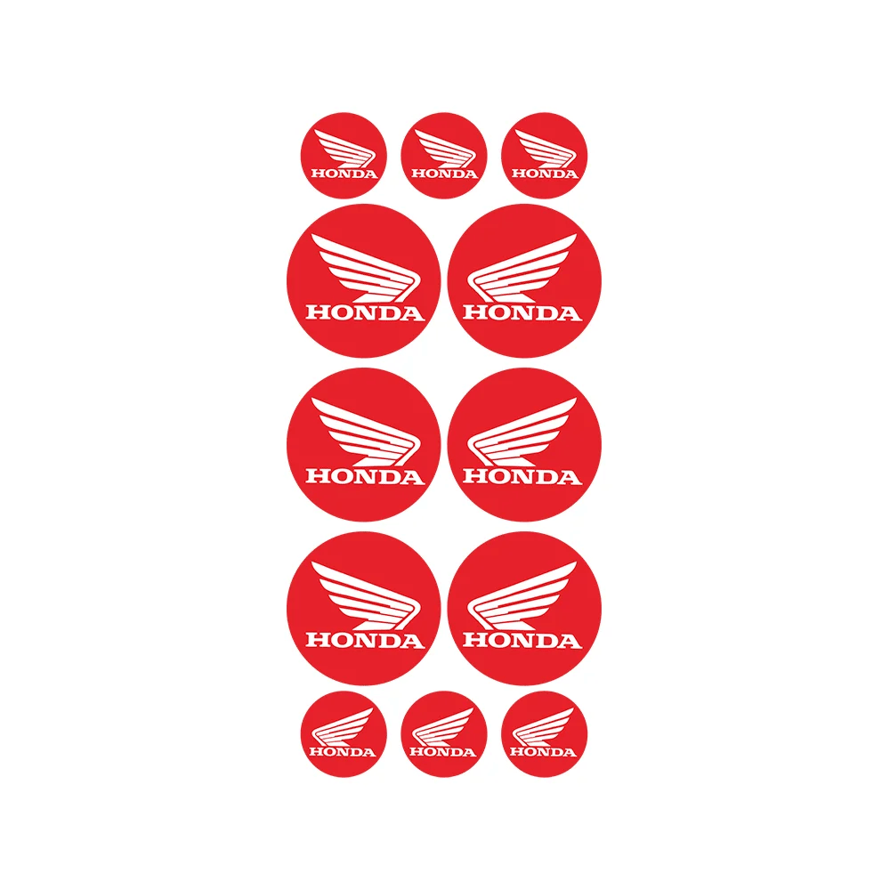 Universal 3D Motorcycle Car Wings Reflective Waterproof Soft Adhesive Sticker for Moto Racing Decorative Car Wing Decal