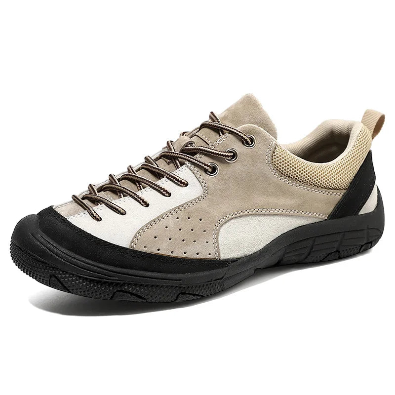 Men Outdoor Hiking Sneakers Climbing Trekking Lace Up Trekking Women Mountain Bike Shoes Flat Sport Cycling Shoes Breathable