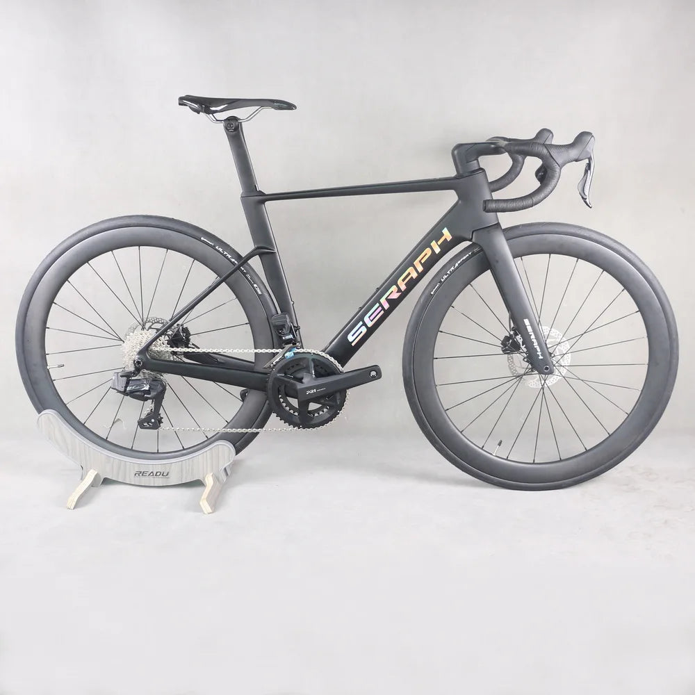 Bicycle Full Carbon Light Weight Road Bike With WheelTop Wireless Electric Group Set carbon wheels TT-X71