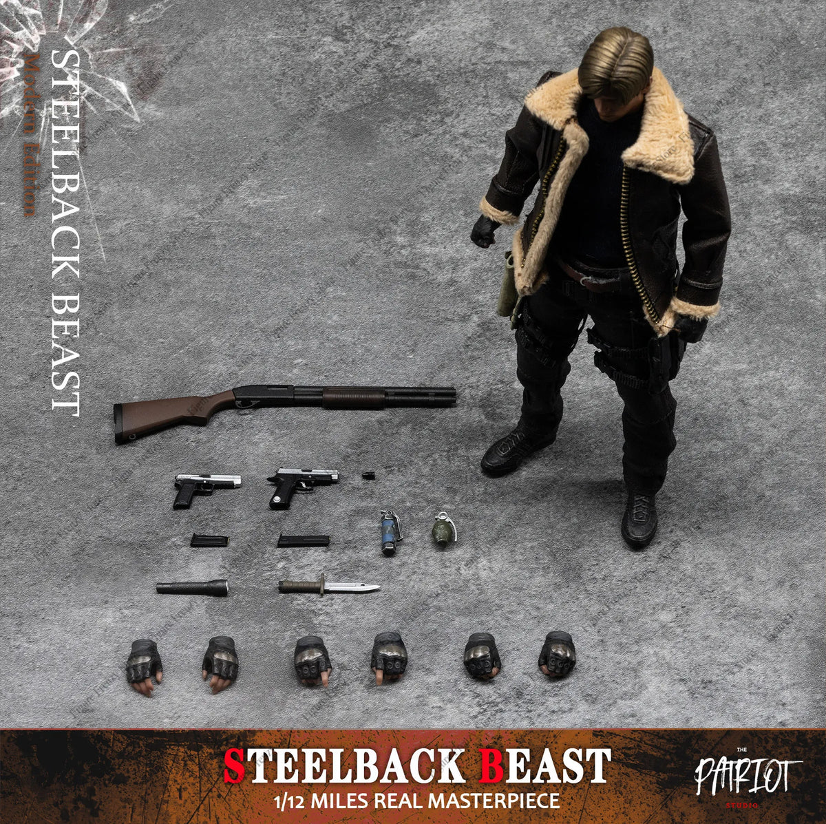Special Offer In-stock Patriot Patriot Studio Resident Evil Kennedy Leon soldier model figureFigure Frenzy