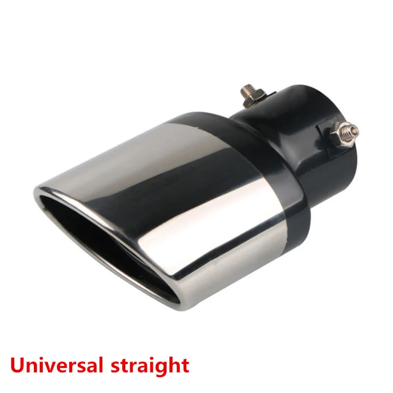 Stainless Steel Car Exhaust Muffler Tip Pipes Covers For Peugeot RCZ 206 207 208 301 307 308 406 407 408 508 2008 3008-6008