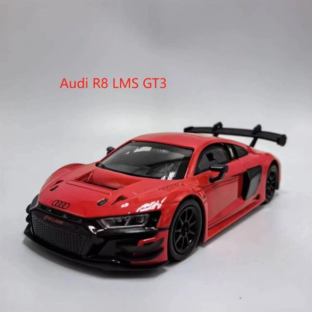1:24 R8 LMS GT3 Supercar Alloy Car Diecasts & Toy Vehicles Car Model Miniature Scale Model Car Toys For Children