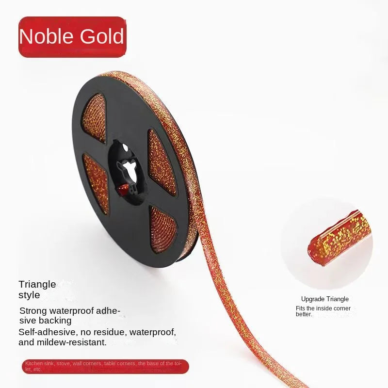 6M Ceramic Tile Gap Tape Kitchen Bathroom Waterproof Beautiful Seam Self-Adhesive Sticker Wall Floor Gap Line Decorative Strip
