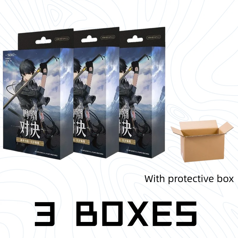 In Stock Wuthering Waves Duel TCG Vol.1 Booster Box, Collectible Trading Card Box Anime Game Periphery Collection Gift