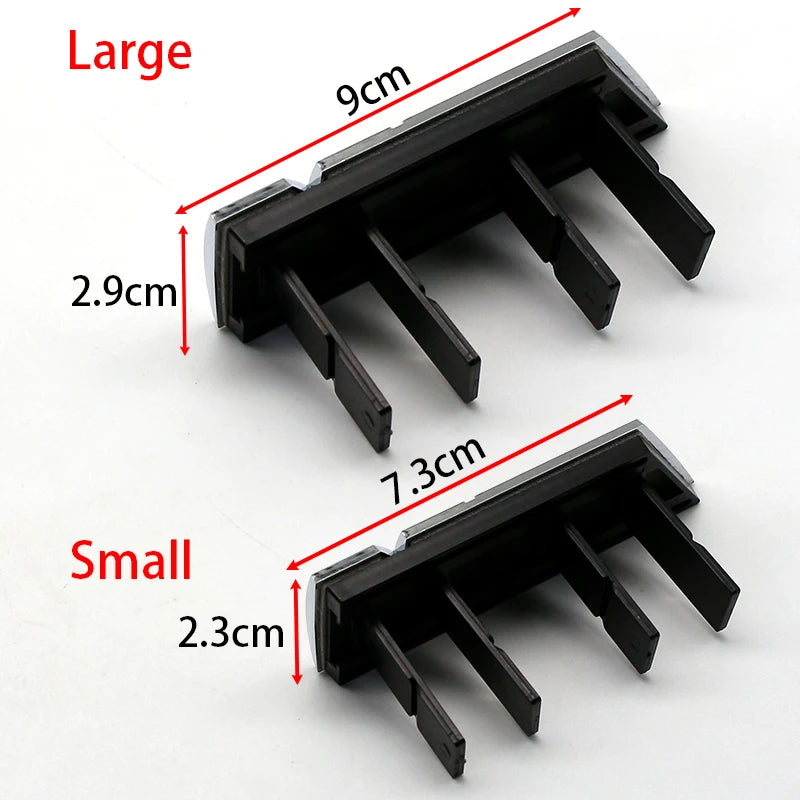 1PC 73mm 90mm 3D ABS Car Front Grille Emblem Badge Stickers Tuning Trim For E46 F20 M X1 X2 X3 X4 X5 X6 F10 F30 G20 G30 E60 E90