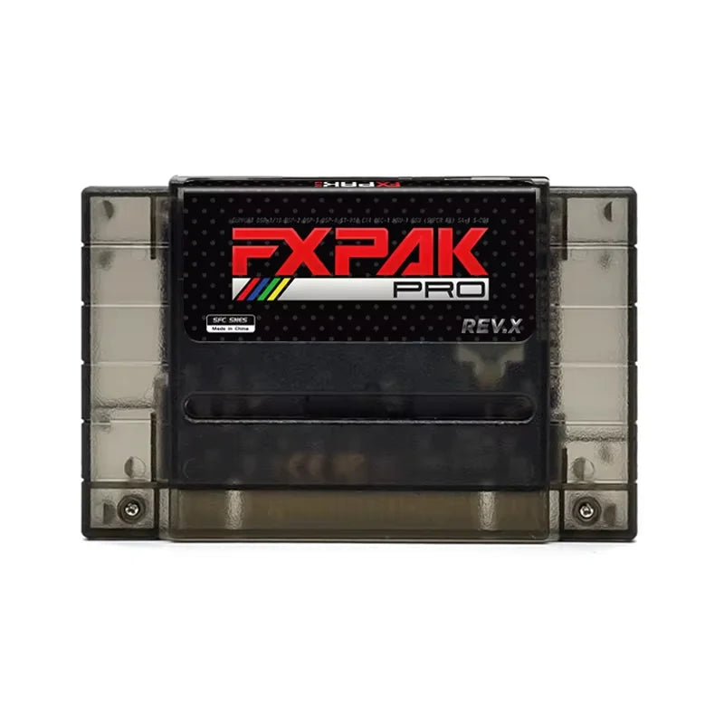 2026 Fxpak Pro Flash Card Game Cartridge 5200 Games in 1 for SNES SFC 16-bit Retro Game Console With 16G Card Real Time Clock