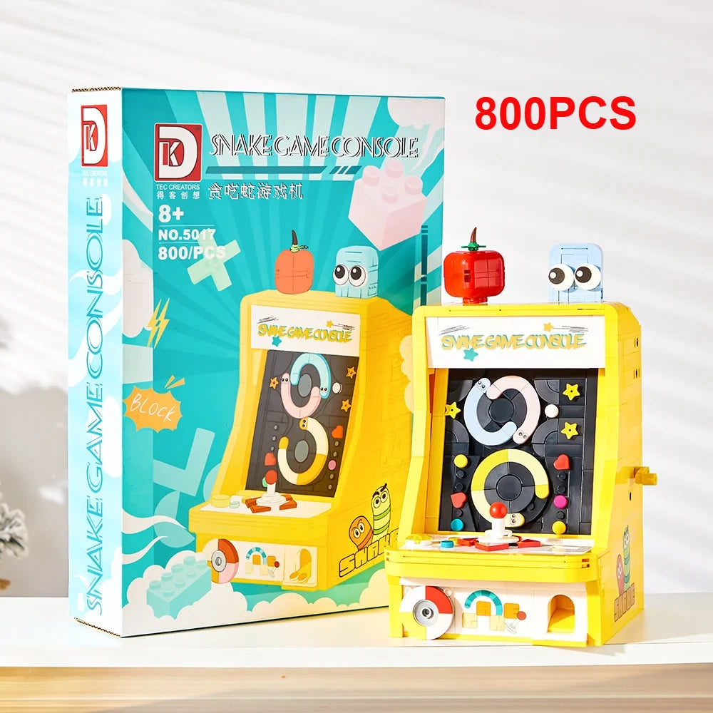 771Pcs King Of Fighters Creative Arcade Building Blocks Model Mini Particle Educational Toy Gift Desktop Decoration For Kids