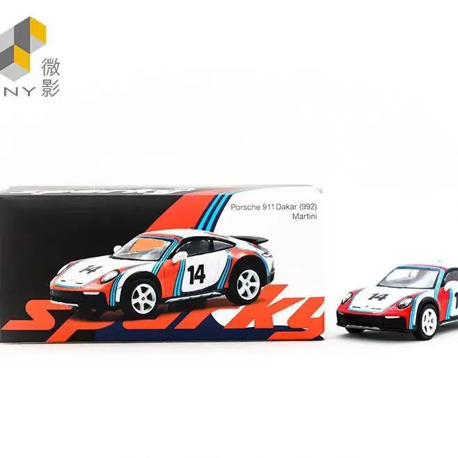 Spark 1:64 Porsche 963 No.6 PORSCHE PENSKEMOTORSPORT 2nd Le Mans 24H 2025 Alloy Diecast Car Model Collection Gift