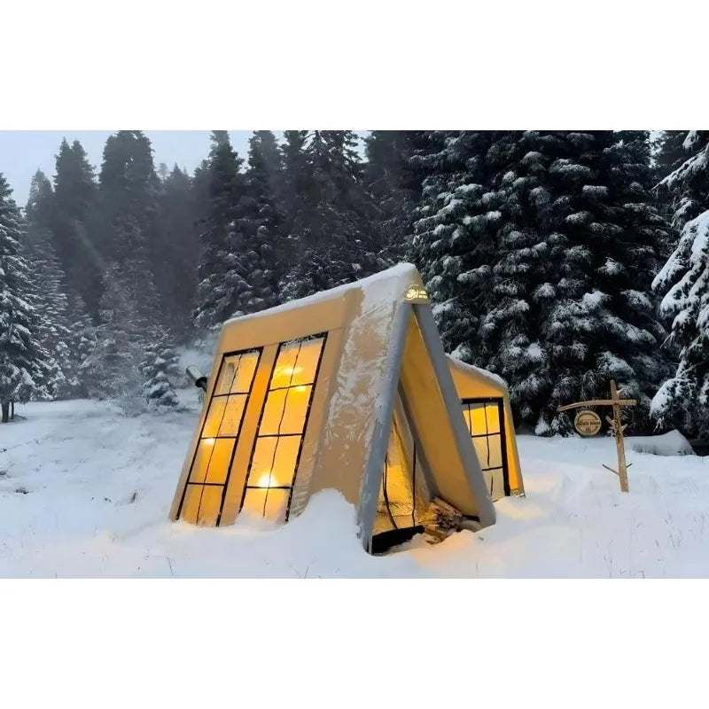 Outdoor Custom Logo Durable Inflatable Waterproof Luxury Large Camping Air Tent Glamping Marquee Gazebo Shelter Garden Canopy