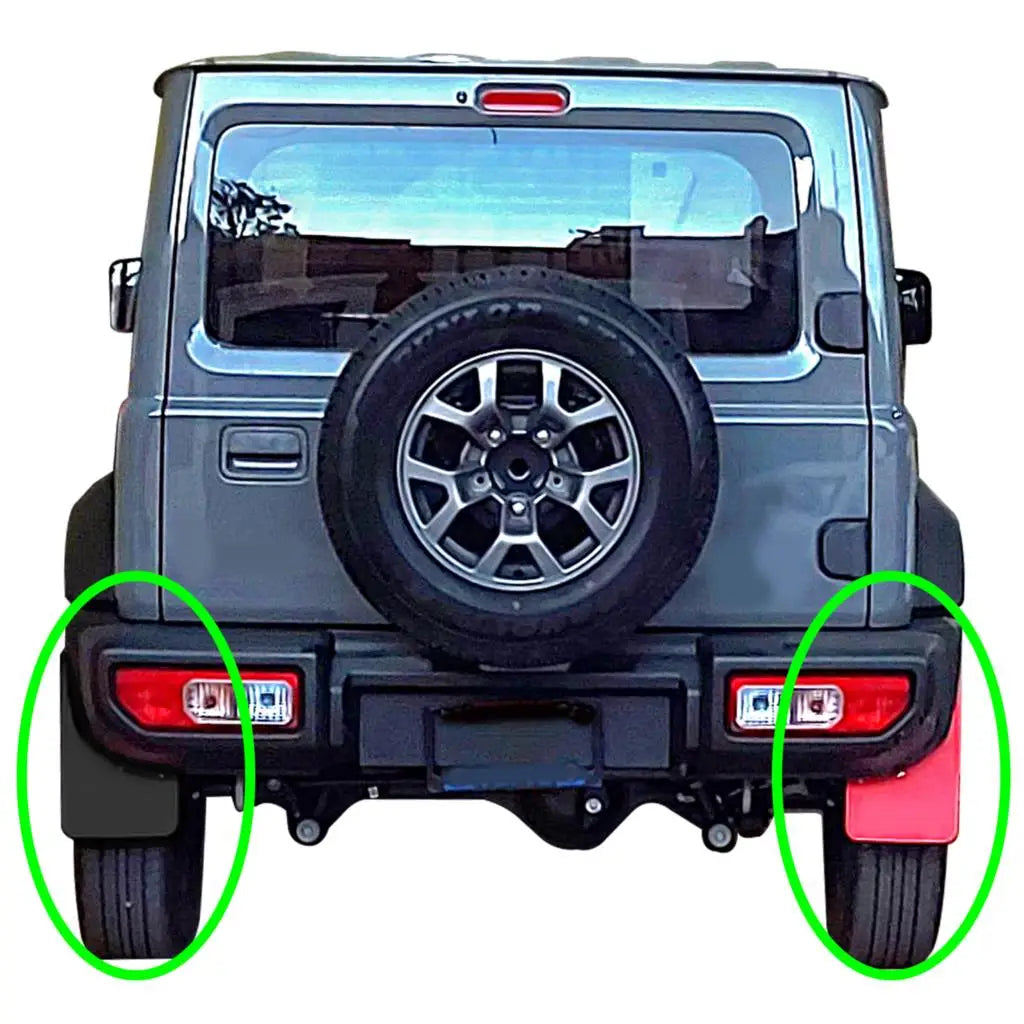 4Pcs Front Rear Car Mudguards Mud Flaps For Suzuki Jimny Sierra JB64 JB74 2019 2020 2021 Splash Guards Fender Mudflaps
