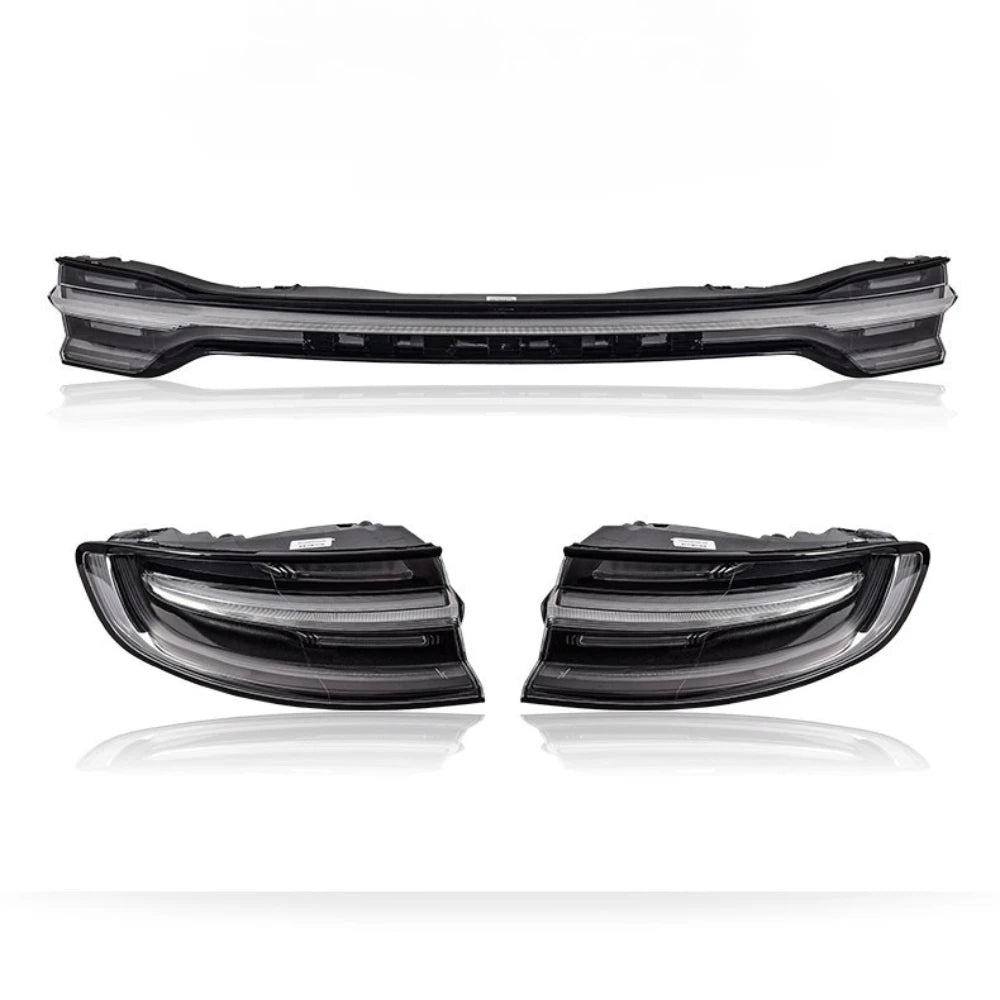 For Porsche Macan 95B 2014-2023 Headlamp Assembly Upgrade to 2023 Matrix Style PDLS Laser LED Headlights Plug & Play Light Kit