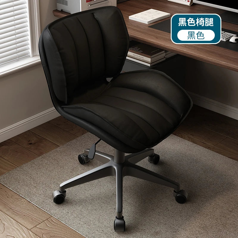 Lumbar Cushion Design Office Chair Luxairy Designer Relaxing Rolling Office Chair Stool Swivel Sillas De Oficina Home Furniture