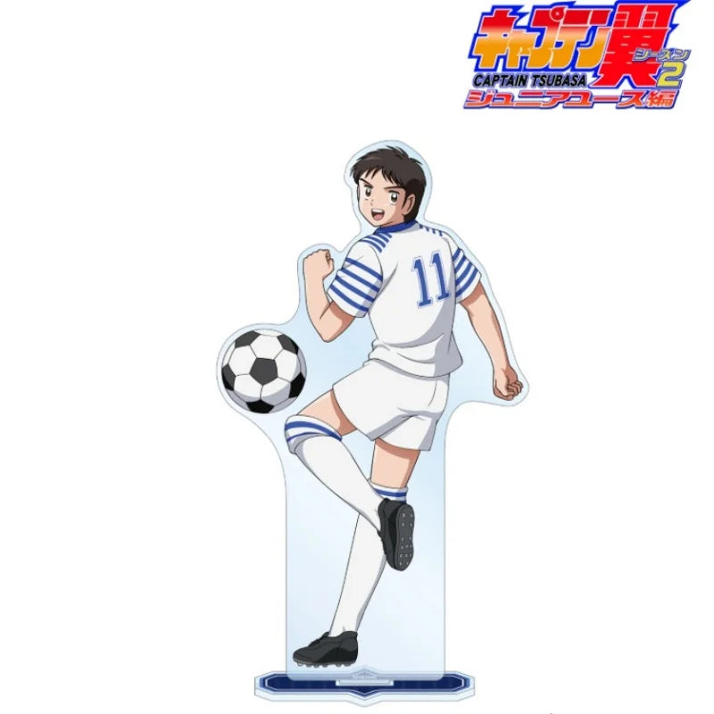 Anime Captain Tsubasa Ozora Tsubasa Combat ShadowVer Acrylic Stand Model Plate Keychains Desk Decorations