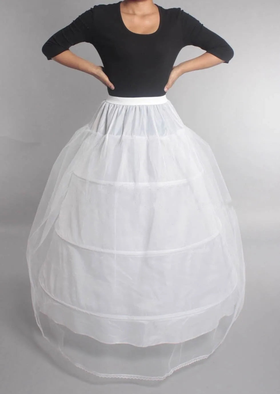 Hot Bridal Wedding Petticoat Underskirt Prom Plus Size Hoop Crinoline 12 Styles Customized