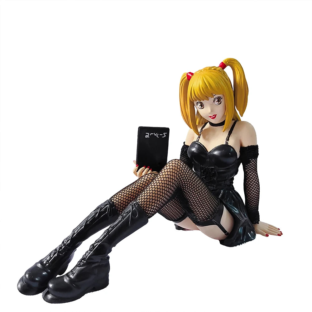Anime Amane Misa Figure Yagami Light MisaMisa Action Figure Collectible Model Doll Misa Amane Figurine Amine Toys Birthday Gifts