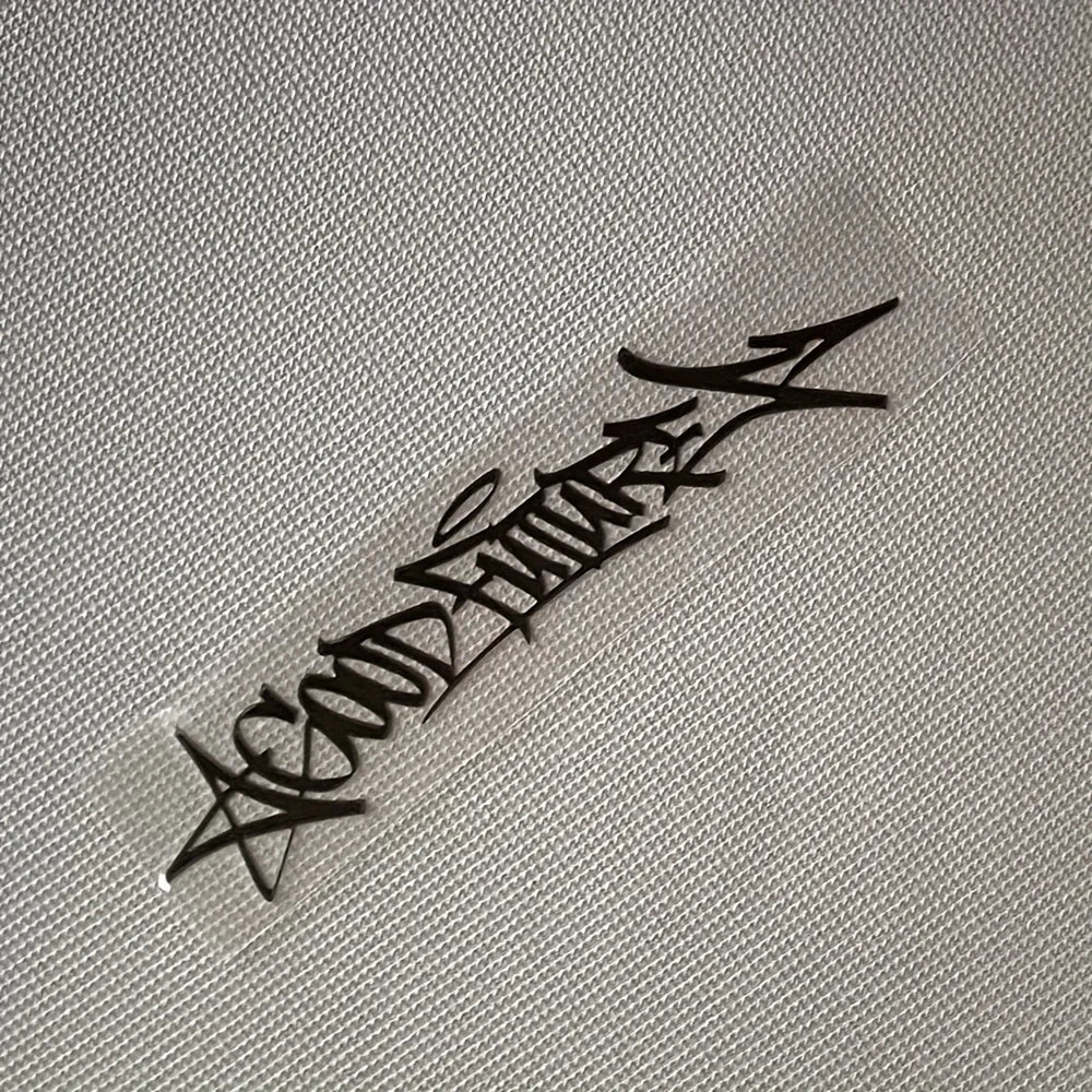 Handwritten GOODFUTURE Car Windshield Sticker Optimistic And Positive Car Body Decoration Vinyl Decal
