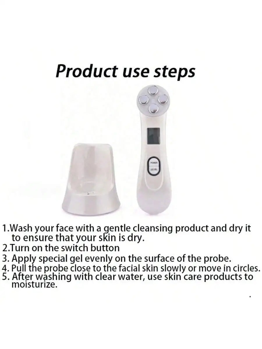 2026 Mini for Face Skin LED Rejuvenation Wand Face Skin Care Massage Beauty Device,Facial Beauty Massager Rechargeable