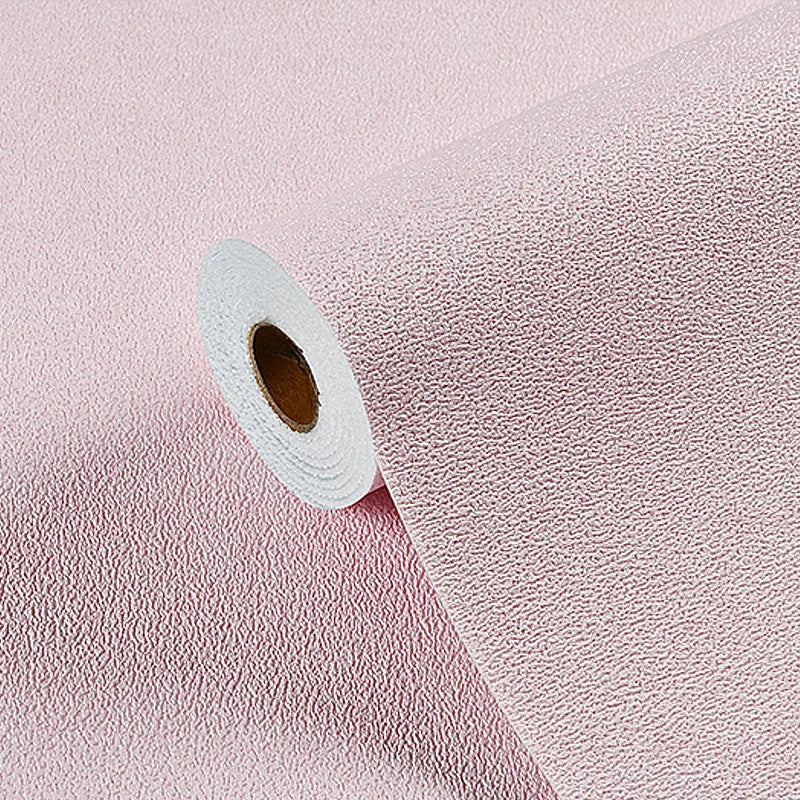 3D Linen Wall Paper Self-Adhesive Bedroom Warm Background Wallpaper Household Decor Waterproof Moisture-Proof Foam Wall Sticker