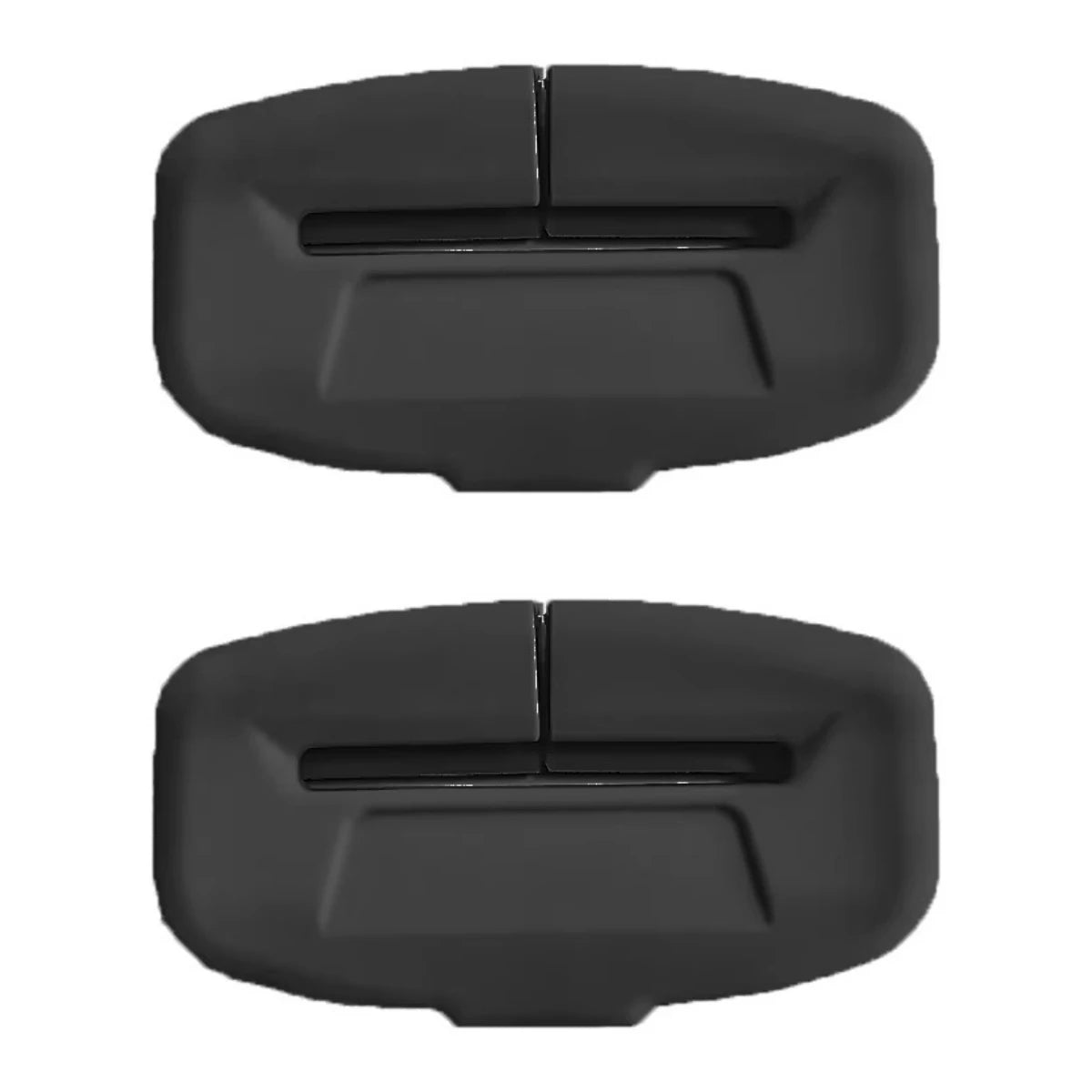 2Pcs Seat Belt Buckle Cover Anti-Scratch Silicone Car Seat Buckle Protector Clip Protection Cover Universal for SUV Sedan