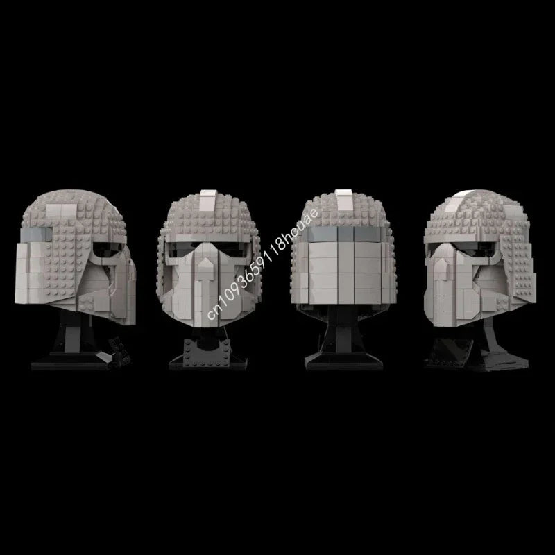 720PCS MOC Star Battle Helmet Snowtrooper Famous Film Model Building Blocks Stacking Brick Creative Kid Toy Gift Diy Educational