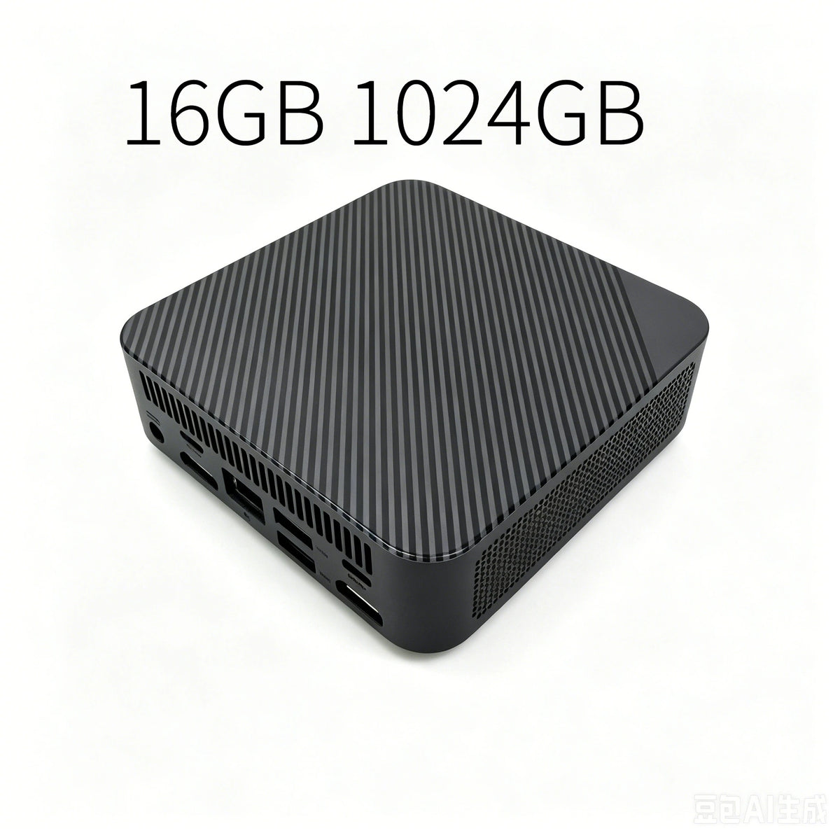 Intel Core N150 Portable Mini PC 16GB DDR4 M.2 NVMe SSD Triple 4K WiFi6 Silent Cooling Office Home Desktop Computer