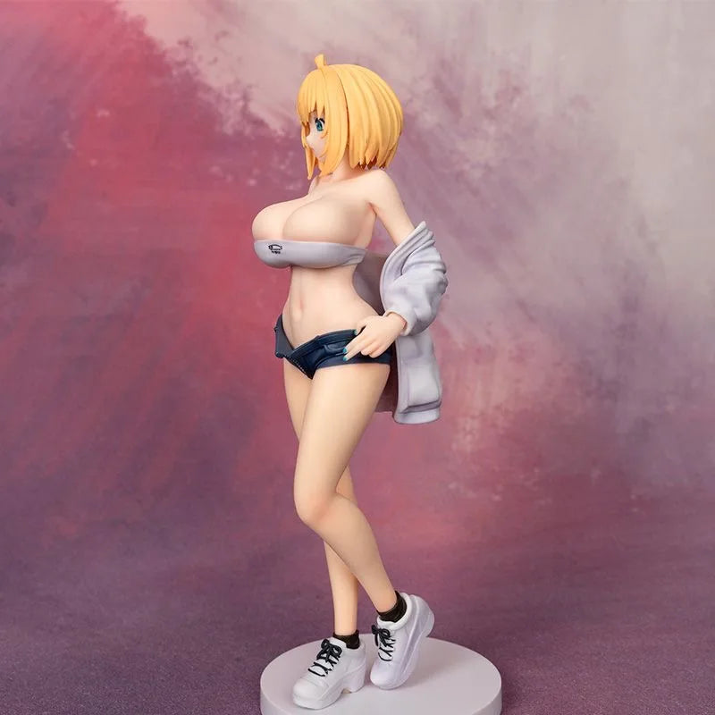 Saophea Summer Sofia Standing Pose Ver. Kneeling Pose Ver. Ecchi Figure, Sexy Anime Girl Waifu Action Figure Collectible Statue