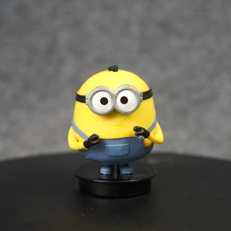 Cartoon Despicable Mes Agnes Gru Miniones Dave Stuart Action Figures Model Toys Cute Yellow Doll Desktop Ornaments ren Gift